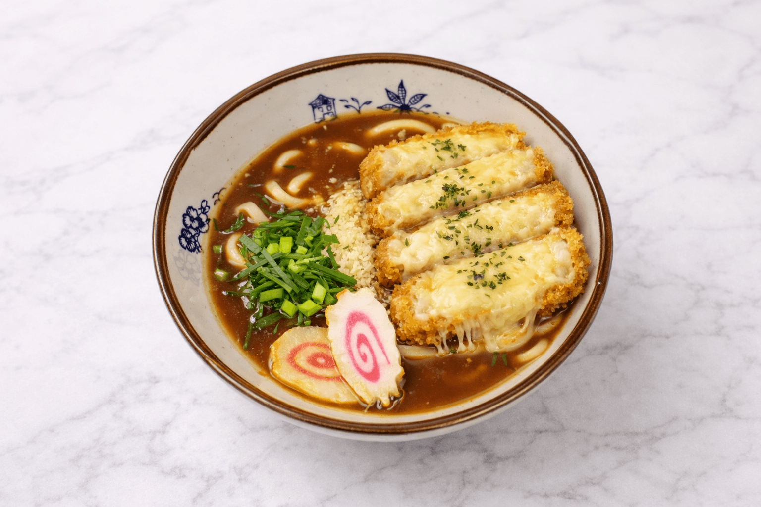 Cheese Katsu Curry Udon